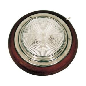 Tavan Lambası 15cm Ahşap Ampul