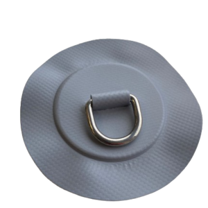 Zodiac - Z2710 | 25 mm D-halka, yuvarlak, orta gri PVC kumaş