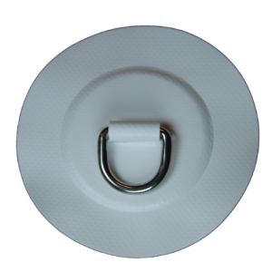 Zodiac - Z6127 | 25 mm D-halka, yuvarlak, beyaz PVC kumaş